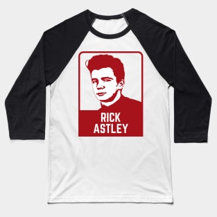 Rick astley ~~~ retro style Baseball T-Shirt